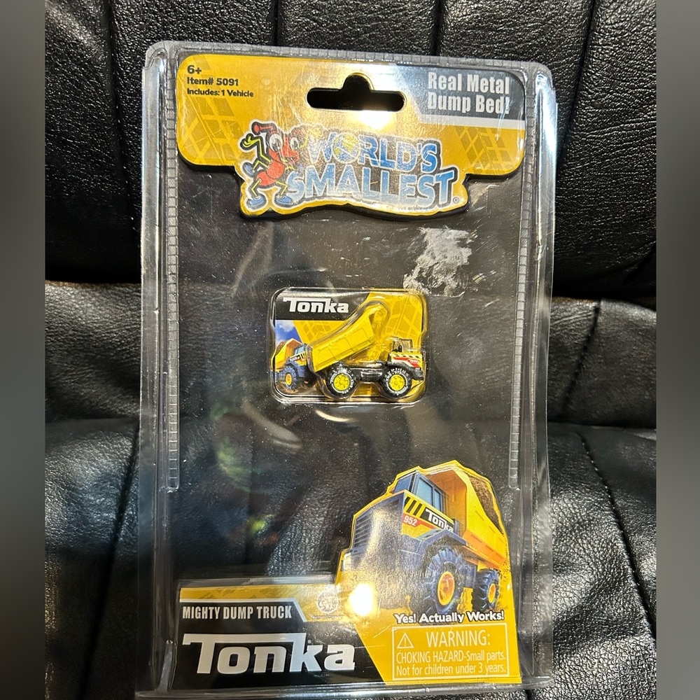 Super impulse world’s smallest tonka mighty dump truck new in package
